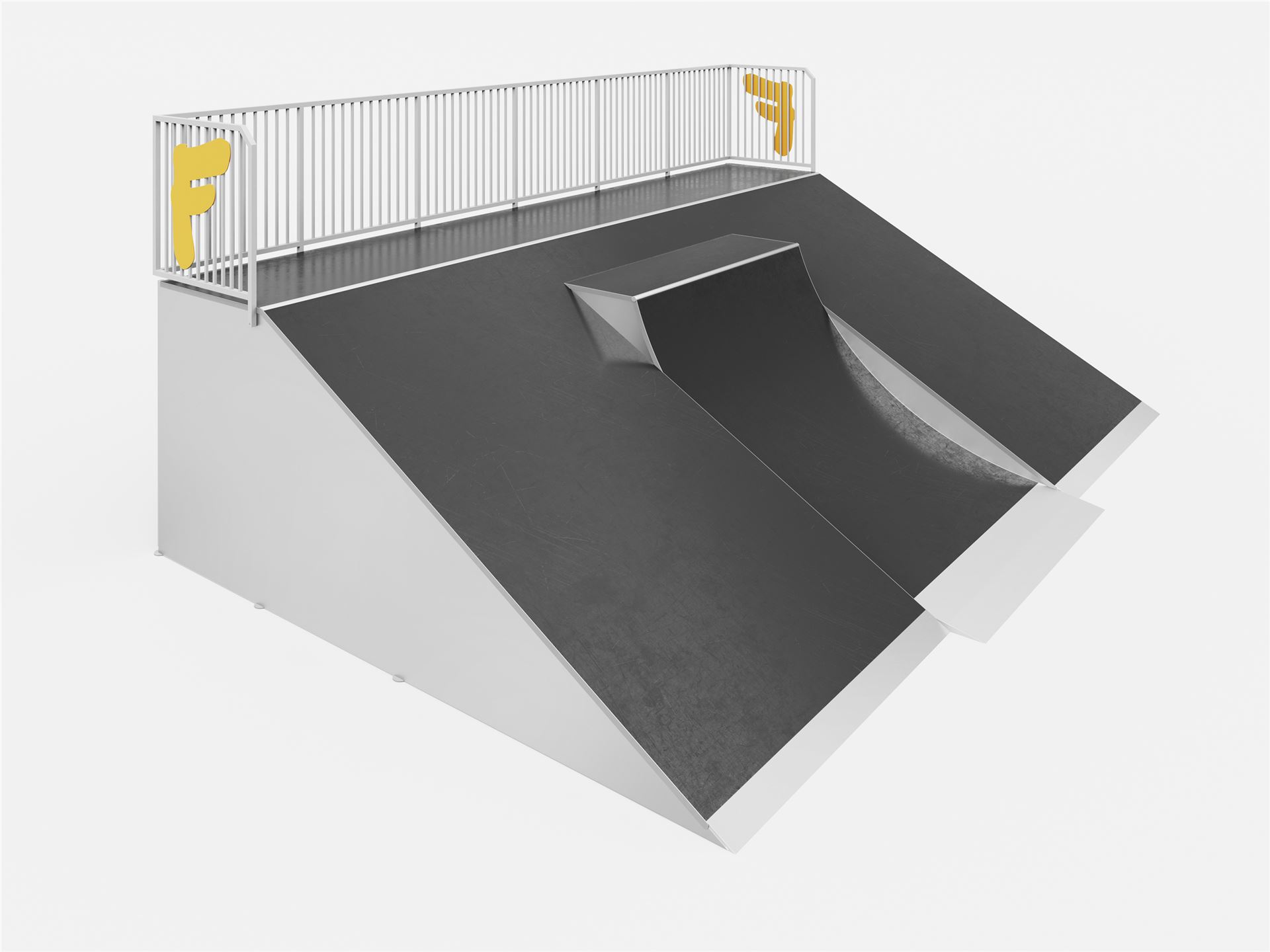 FUN SKATE Bank Wedge Ramp fun-skate-bank-wedge-ramp